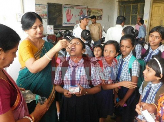 National Deworming Day-2017 begins school-wide